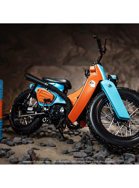 ​trickyMan12 × 1/6 SUPER CUB SCRAMBLER 摩托车 定金
