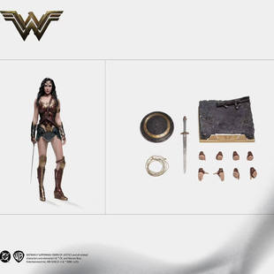 加单【模兜】INART 1/6 蝙蝠侠大战超人 神奇女侠 植发 可动 定金