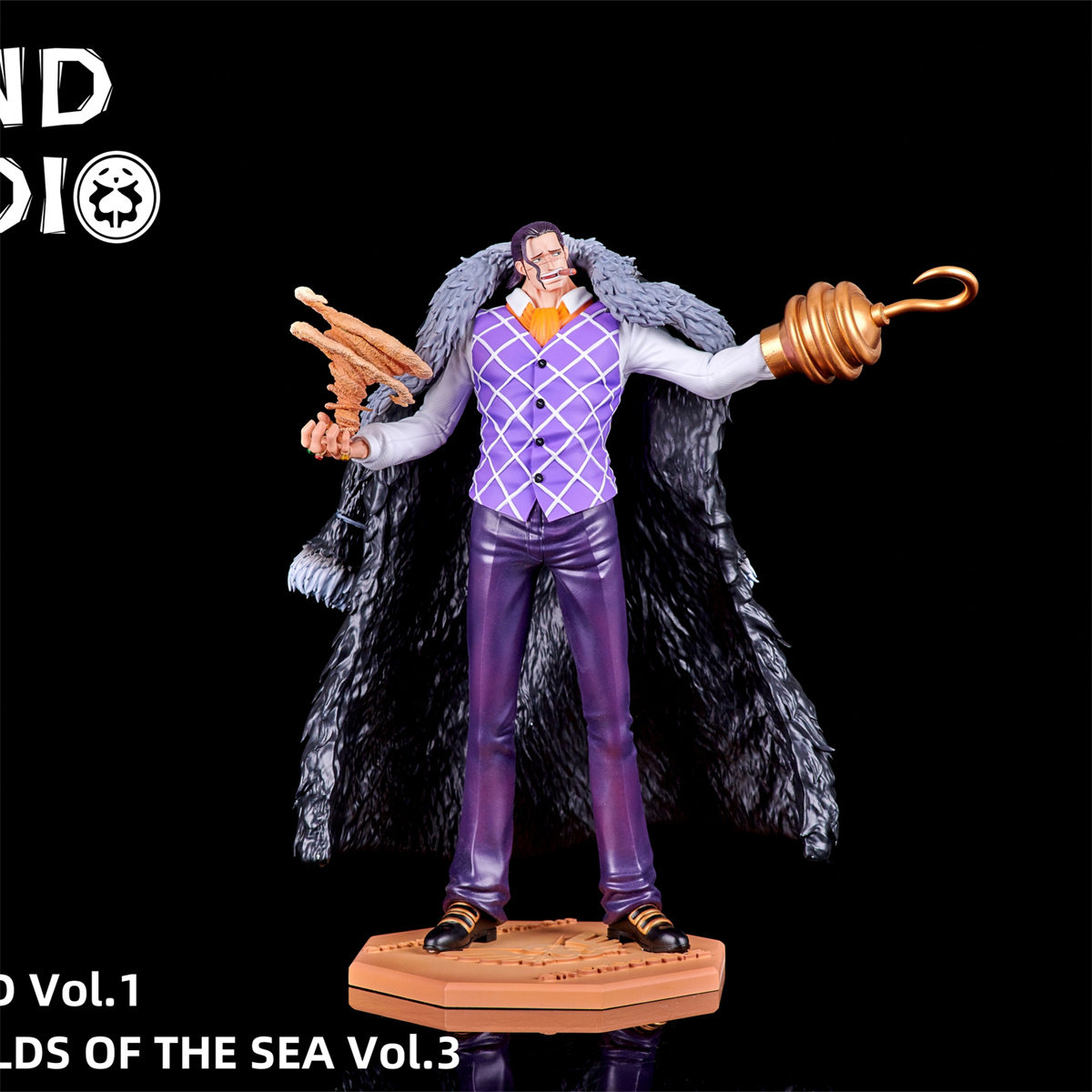 【模兜gk】替身工作室 七武海 第3弹 老沙 克洛克达尔 手办