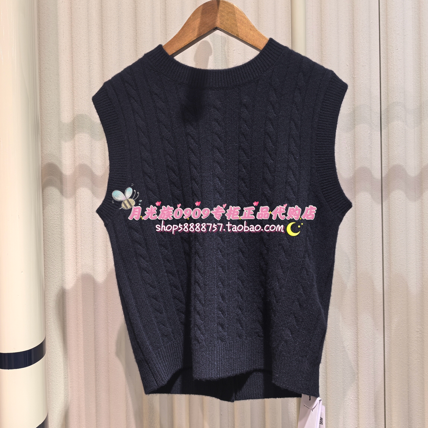 PRICH专柜正品 25年冬款 时尚百搭优雅休闲针织马甲PRVKF4T01M