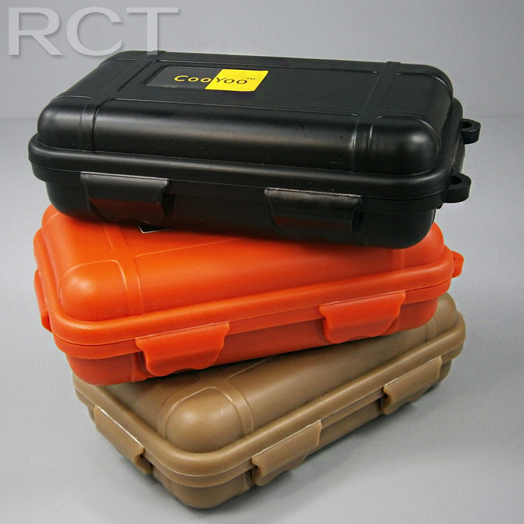 HEADPHONES MP3 MOBILE PHONE RUGGED STORAGE BOX OUTDOOR SURVIVAL GEAR VALUABLES SHOCKPROOF BOX STORAGE BOX