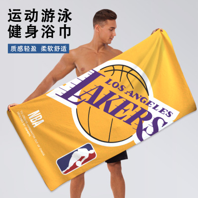 篮球球队毛巾大浴巾吸水不掉毛