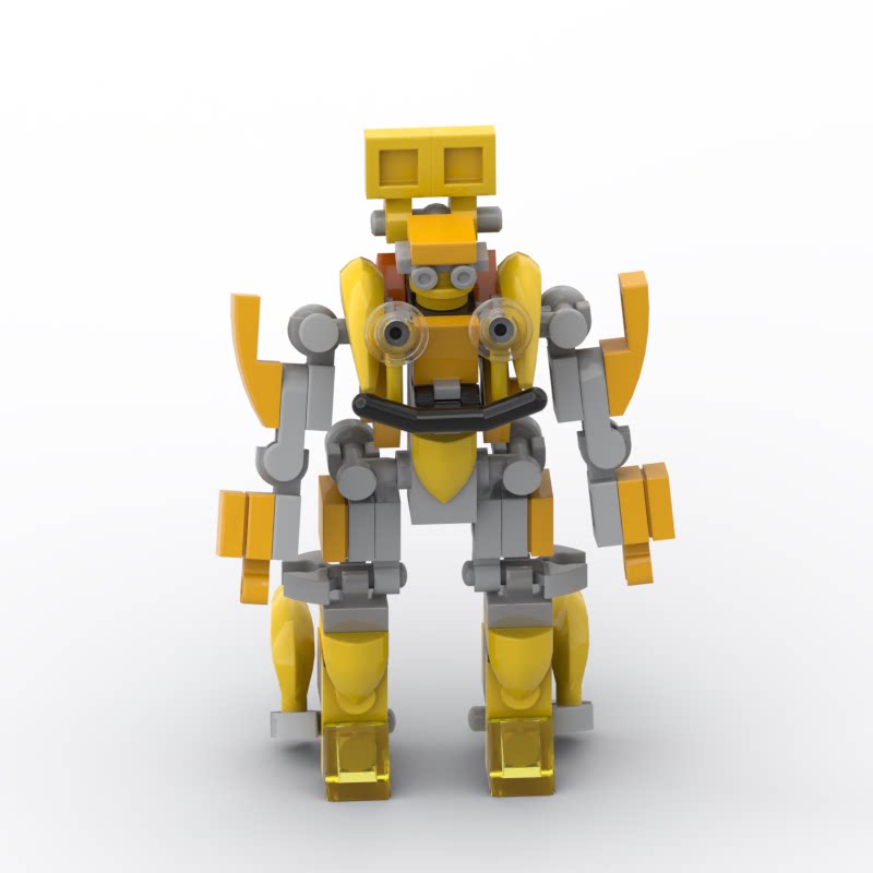 迷你大黄蜂拼插摆件 适用乐高国产积木高难度拼装男女玩具礼物moc