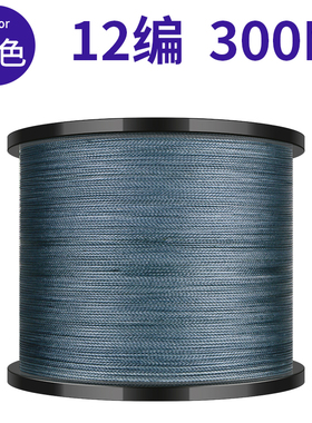 千丝坊大力马鱼线12编主线超强拉力路亚钓鱼线pe线12编300米500米