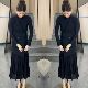 气质时尚 新款 洋气减龄长款 无袖 马甲裙潮 网红爆款 百搭轻奢修身 秋季