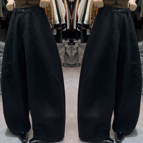 气质时髦遮肉百搭洋气女士弯刀裤