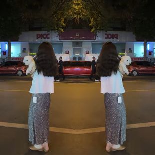 时尚 夏季 搭配亮片半身裙套装 抖音网红爆款 打底衫 韩版 新款 纯色无袖