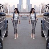 春季 新款 九分裤 炸街网红爆款 潮 赫本风西服外套 套装 女装 时尚