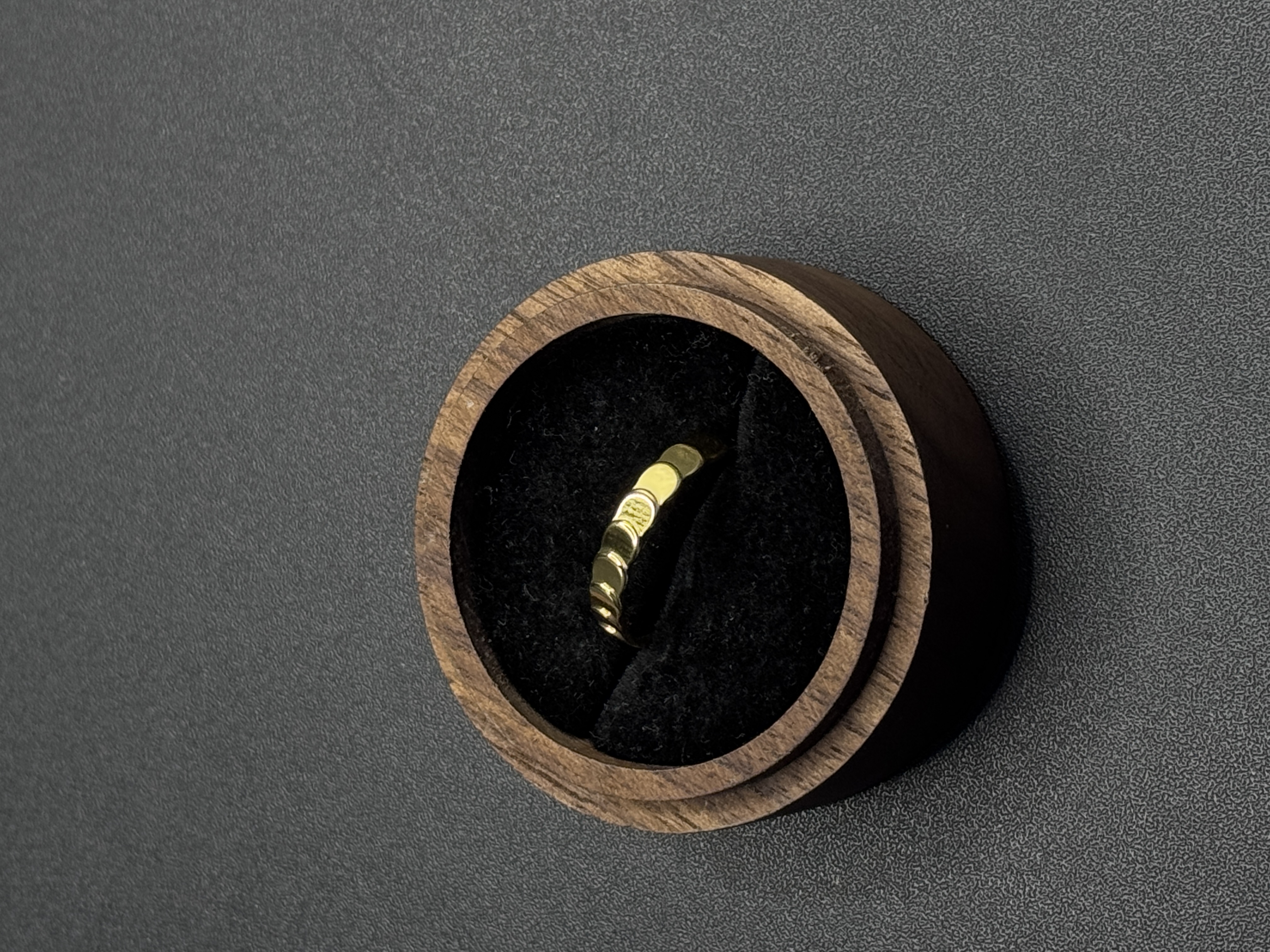 Vintage古著鱼鳞小圆片素圈指环时尚个性网红戒指P121256