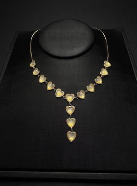 New Vintage古著设计感Vintage古早风Moonlight glaze项链