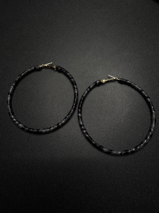 Vintage古着设计感古早风独特小众耳环耳饰H60561