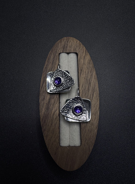 Vintage古着设计感古早风独特小众耳饰P61057