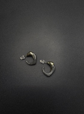 Vintage古着设计感古早风独特小众耳环复古耳环R82157