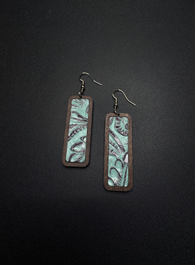 Vintage古着设计感古早风独特小众耳饰P62259