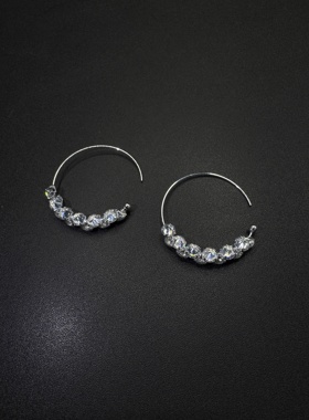 Vintage古着设计感古早风独特小众耳环复古耳环R81557