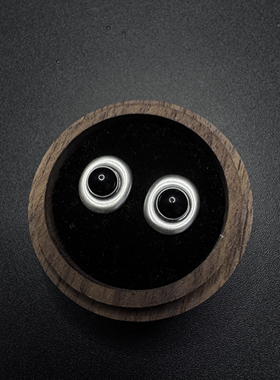 Vintage古着设计感古早风独特小众耳环耳饰P61356