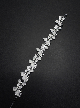 Vintage古着设计感古早风独特小众手链P60652