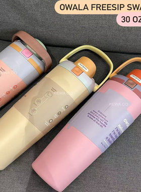 Owala freesip Sway 30OZ Portablestainless steel insulatedcup