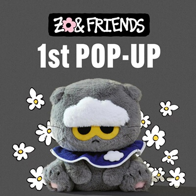 ZOA权志龙小猫联名毛绒