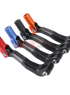 适合华洋波速尔贵尊白板机cb250越野摩托车改装锻打铝合金挂档杆