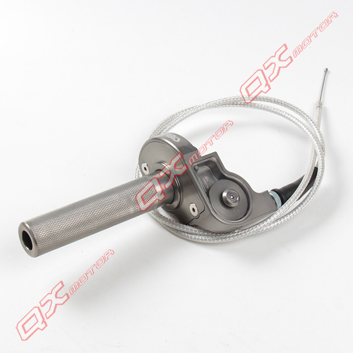 鑫源黄河海陵魔术师250越野摩托车改装CNC大扭油转把带油门线套装