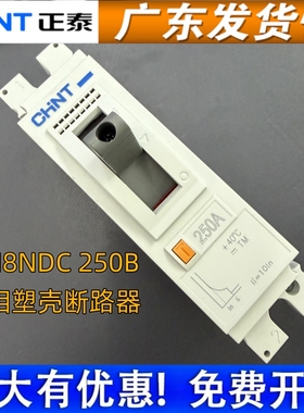 正泰房车直流空气开关NM8NDC刀闸1P125A160A200A直流塑壳断路器