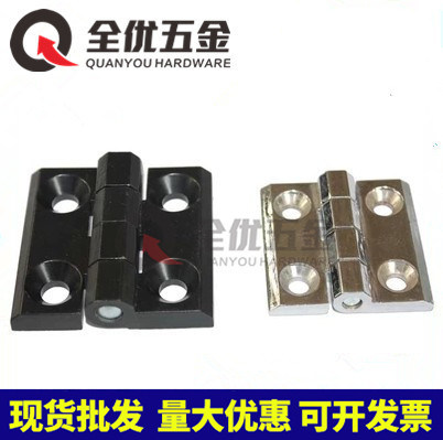 锌合金合页4050608065镀铬电柜箱图片