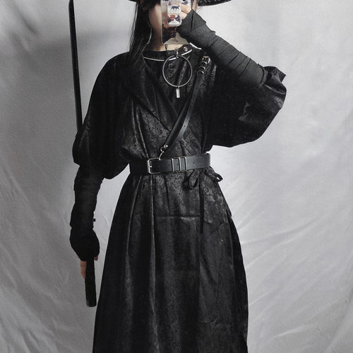 青云霓裳2025暗纹提花唐制圆领袍