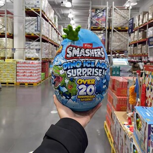 山姆ZURU恐龙蛋爆裂小子冰河世纪考古惊喜蛋霸王龙猛犸象盲盒玩具