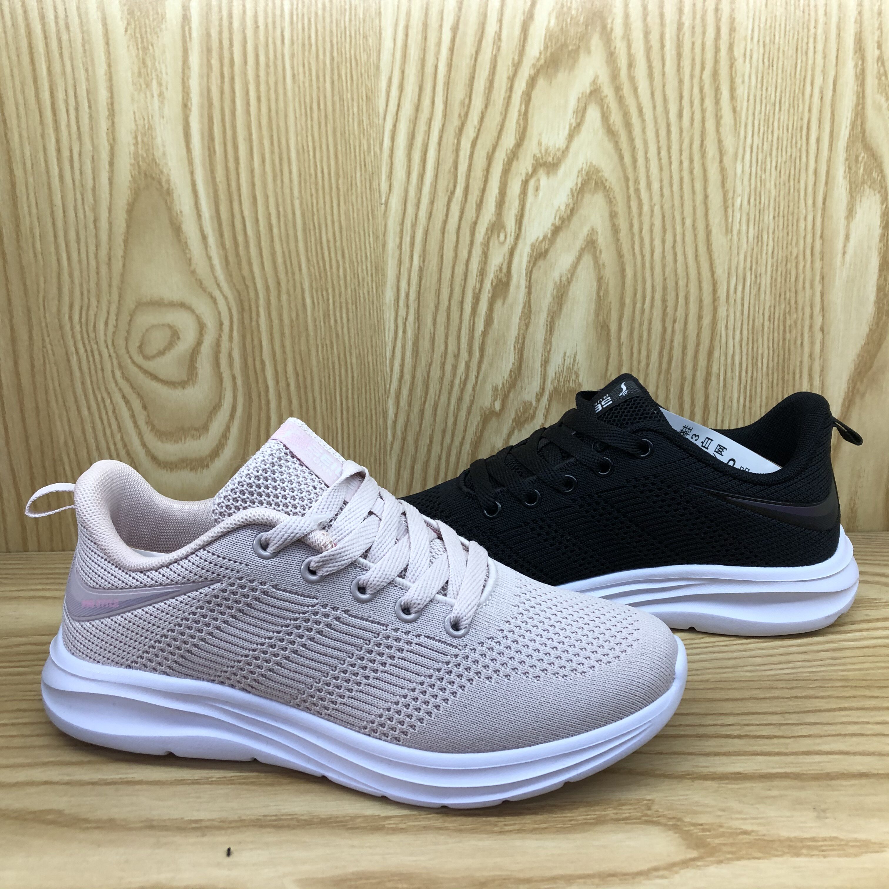 贝哥女鞋新款单鞋春季软底舒适网鞋透气网面跑步鞋运动鞋女休闲鞋