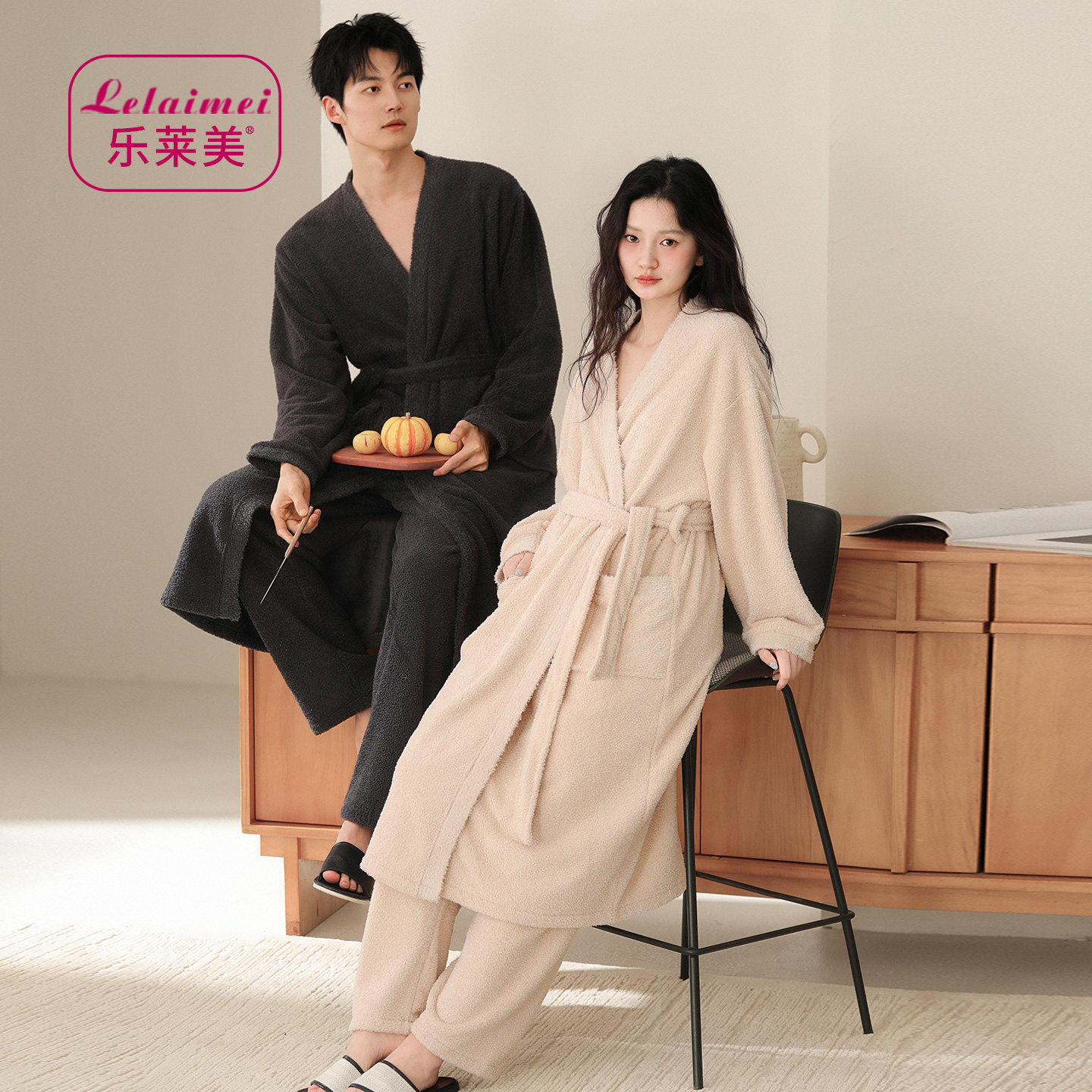 新款情侣睡袍女秋冬季加绒加厚法兰绒睡衣男结婚新婚浴袍长款晨袍,女士内衣/男士内衣/家居服,睡衣/家居服套装,淘宝优惠券,粉丝福利购,淘宝优惠卷