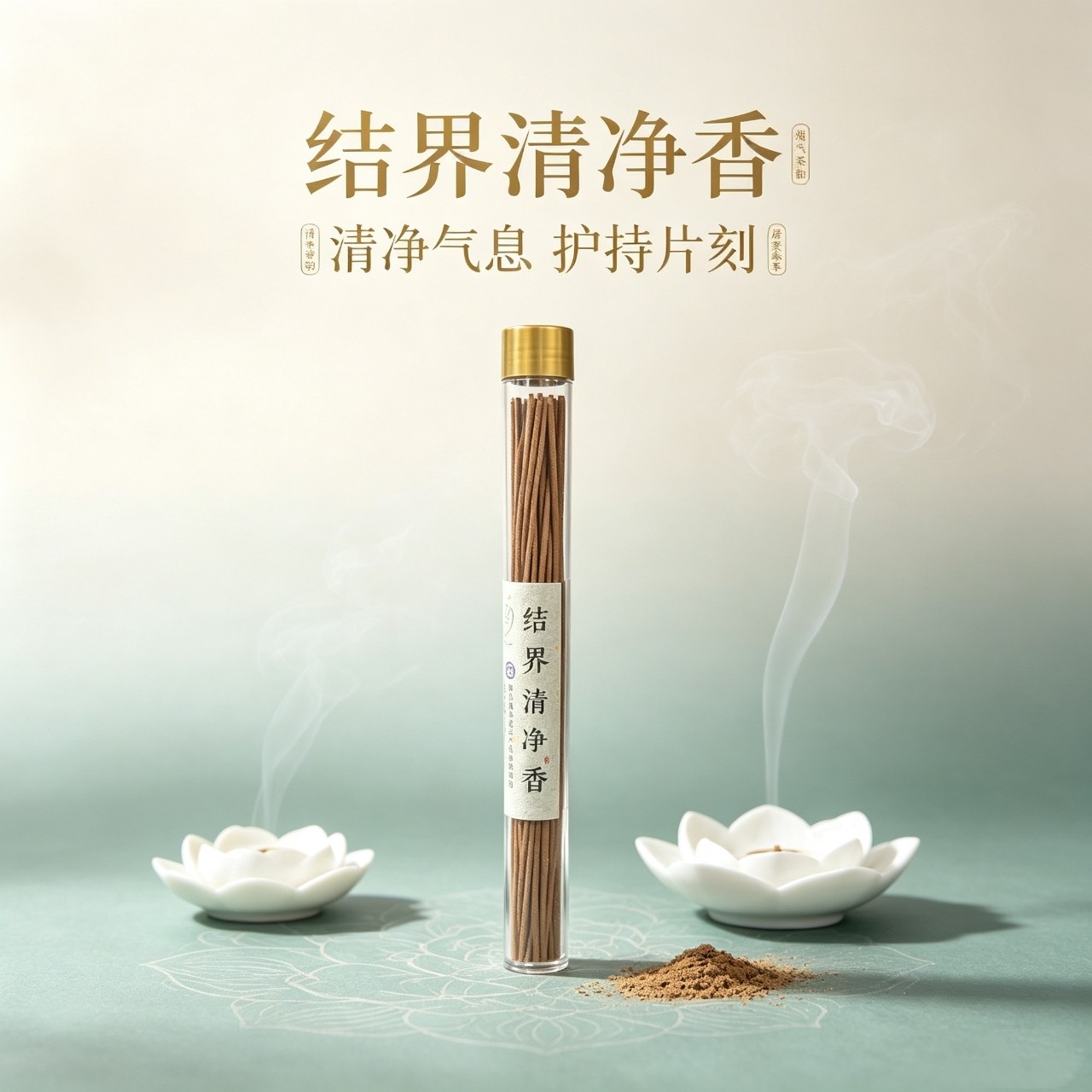 古法线香结界清净香室内家用香薰净化空气持久淡香