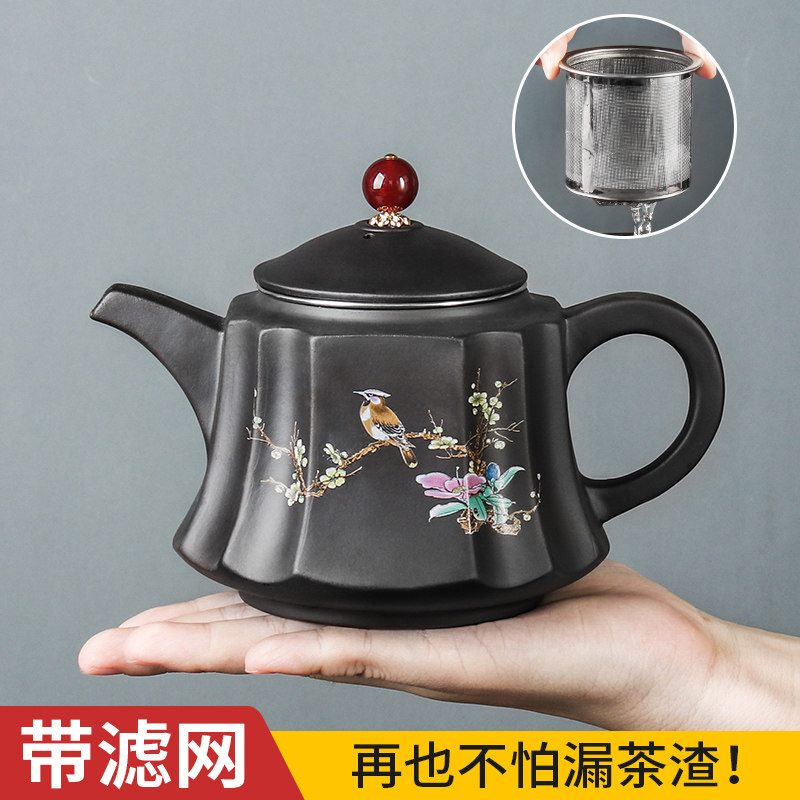 宜兴紫砂壶大容量茶壶泡茶器水壶