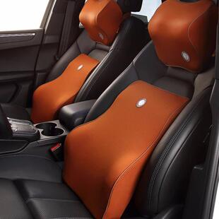 GiGi汽车腰靠记忆棉护腰枕颈枕车用座椅头枕腰垫车载司机靠背枕靠