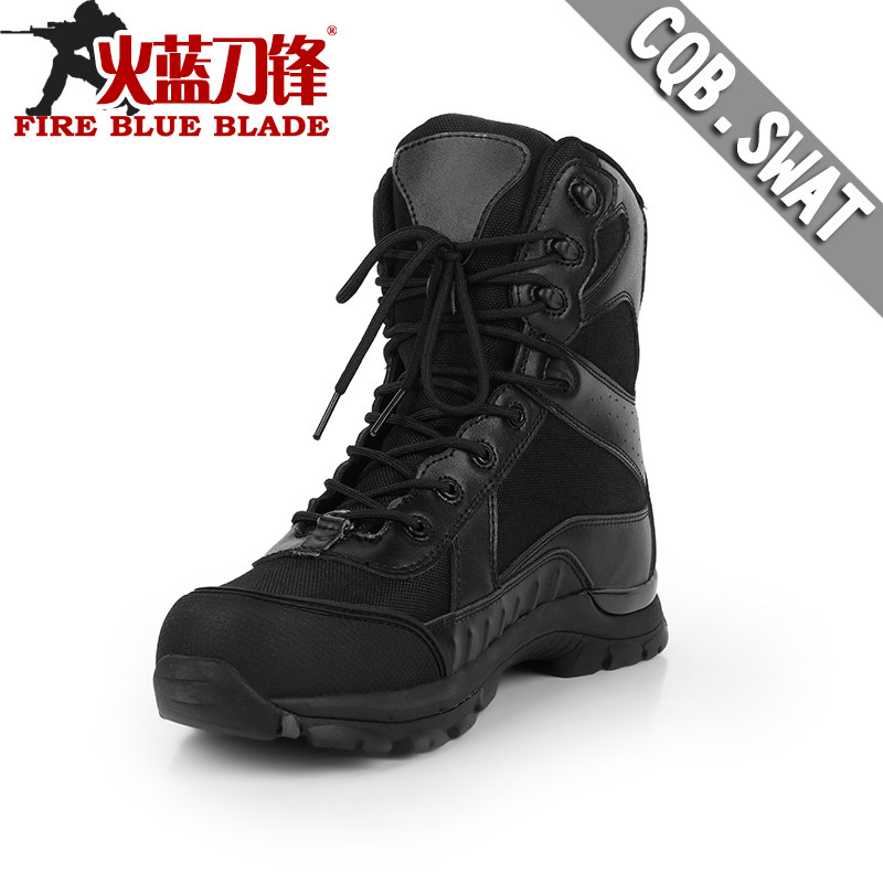Bottes militaires pour homme - dérapage - Ref 1401764 Image 1