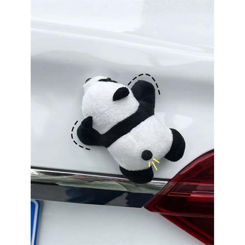 蔚来nomi汽车外后备箱玩偶挂件es6/et5t车载公仔摆件车尾部装饰品