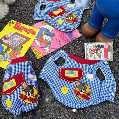 狗狗棉衣马甲泰迪猫咪小型犬狗狗衣服比熊贵宾博美约克夏秋冬装