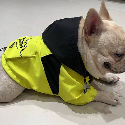 法斗衣服宠物狗狗秋冬装雪纳瑞比熊巴哥中小型犬泰迪可爱加绒冲锋