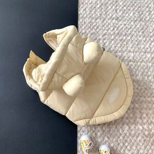 秋冬狗狗保暖棉服宠物马甲可爱雪纳瑞泰迪背心猫咪衣服狗狗绒马甲