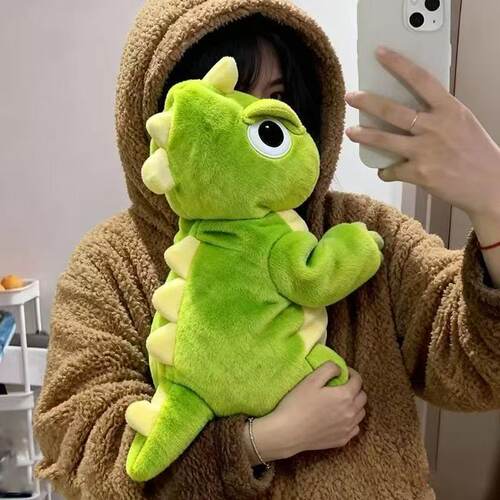 猫咪衣服可爱小恐龙秋冬加厚法兰绒四脚衣泰迪狗狗宠物可爱变身装