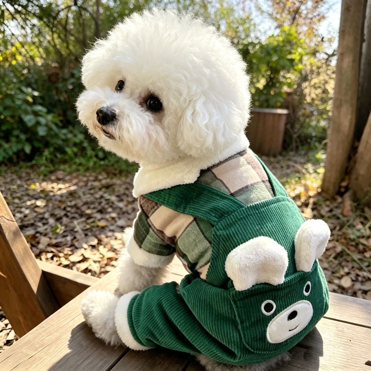 小狗狗衣服加厚秋冬装宠物小型犬泰迪比熊博美吉娃娃冬天加绒棉衣