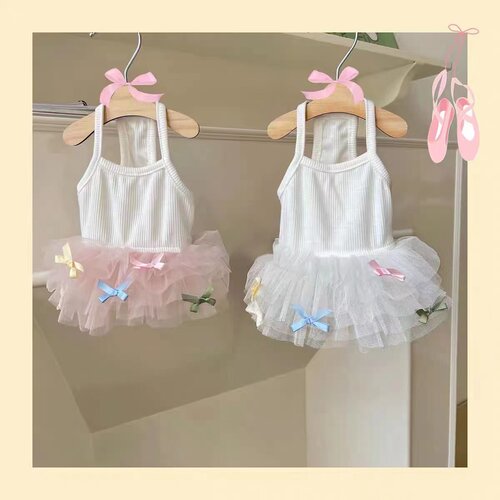 蝴蝶结春夏可爱蓬蓬裙
