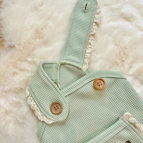 Лесная вышитая кружевная вафельная вафельная вафель