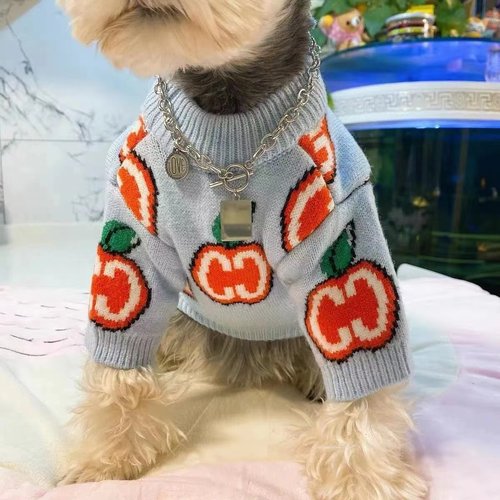 潮牌宠物狗狗衣服加厚毛衣网红
