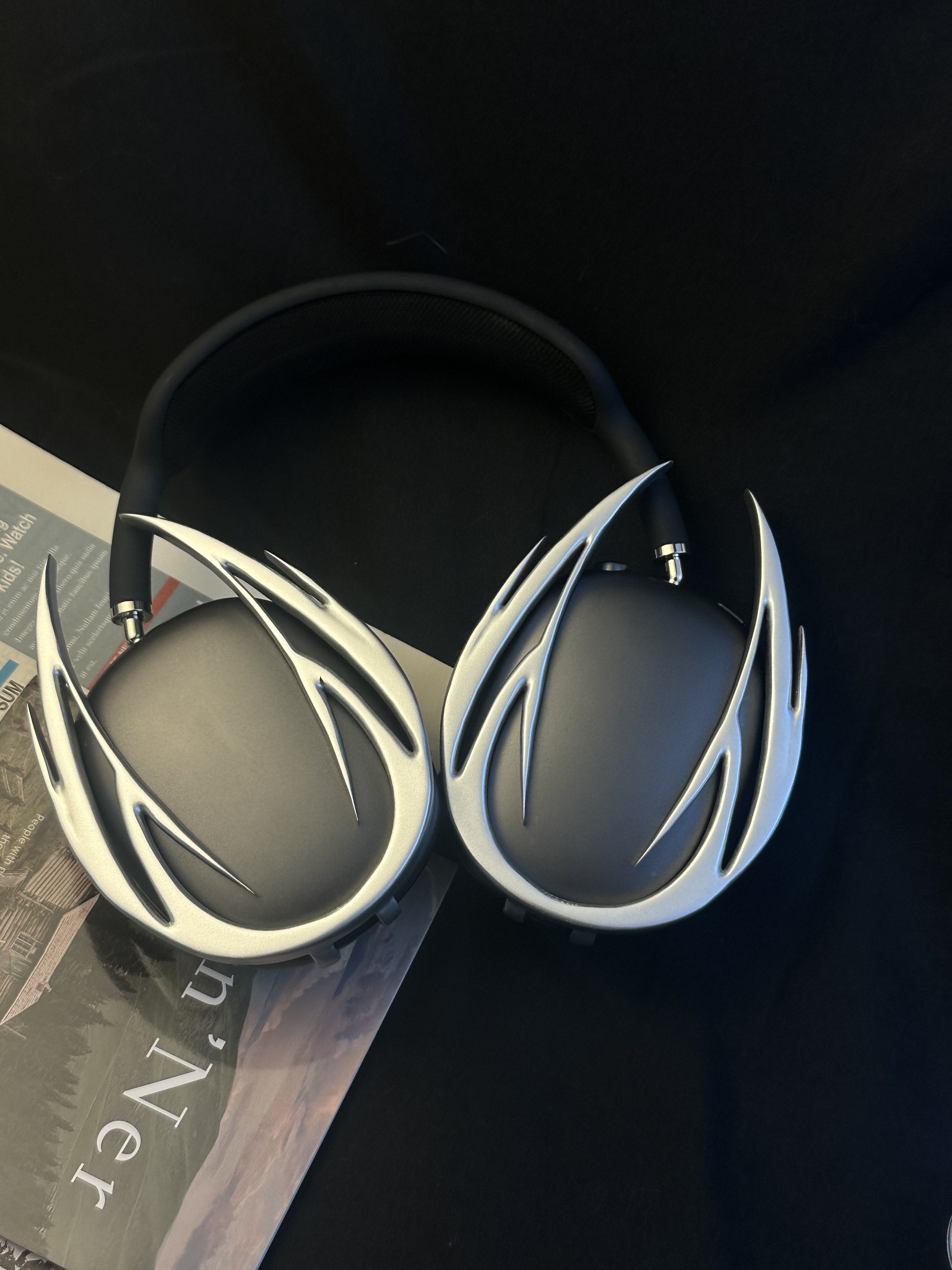 电子符号苹果AirPodsMax1/2代保护壳保护套耳机壳装饰拍照简约APM壳小红书爆款3D打印小众,3C数码配件,耳机保护套,淘宝优惠券,粉丝福利购,淘宝优惠卷