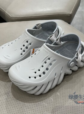 Crocs/卡骆驰国内代购夏季儿童波波鞋厚底沙滩洞洞凉拖鞋208190