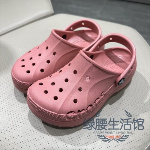 crocs/卡骆驰厚底洞洞凉拖鞋代购