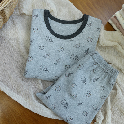 儿童A类纯棉秋衣秋裤男童女童加厚保暖内衣棉毛衫无骨修身秋冬