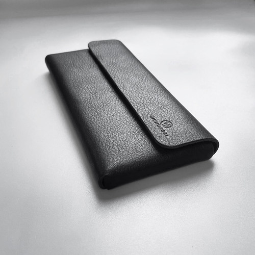 手工制作头层牛皮手机套小巧简约