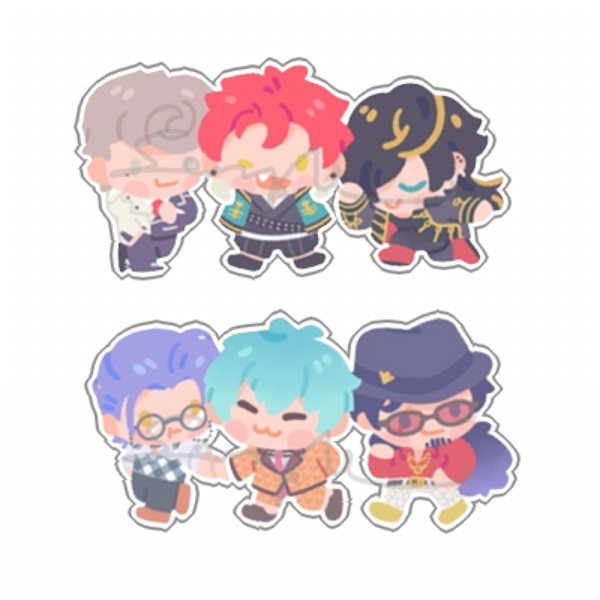 绮丽屋日本动漫周边催眠麦克风q版透明亚克力挂件满百包邮淘金币